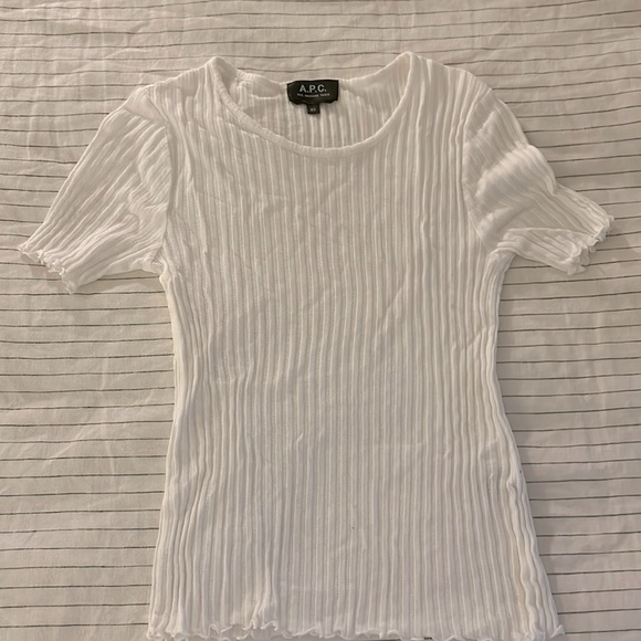 APC Elena top, white, XS - Picture 3 of 4